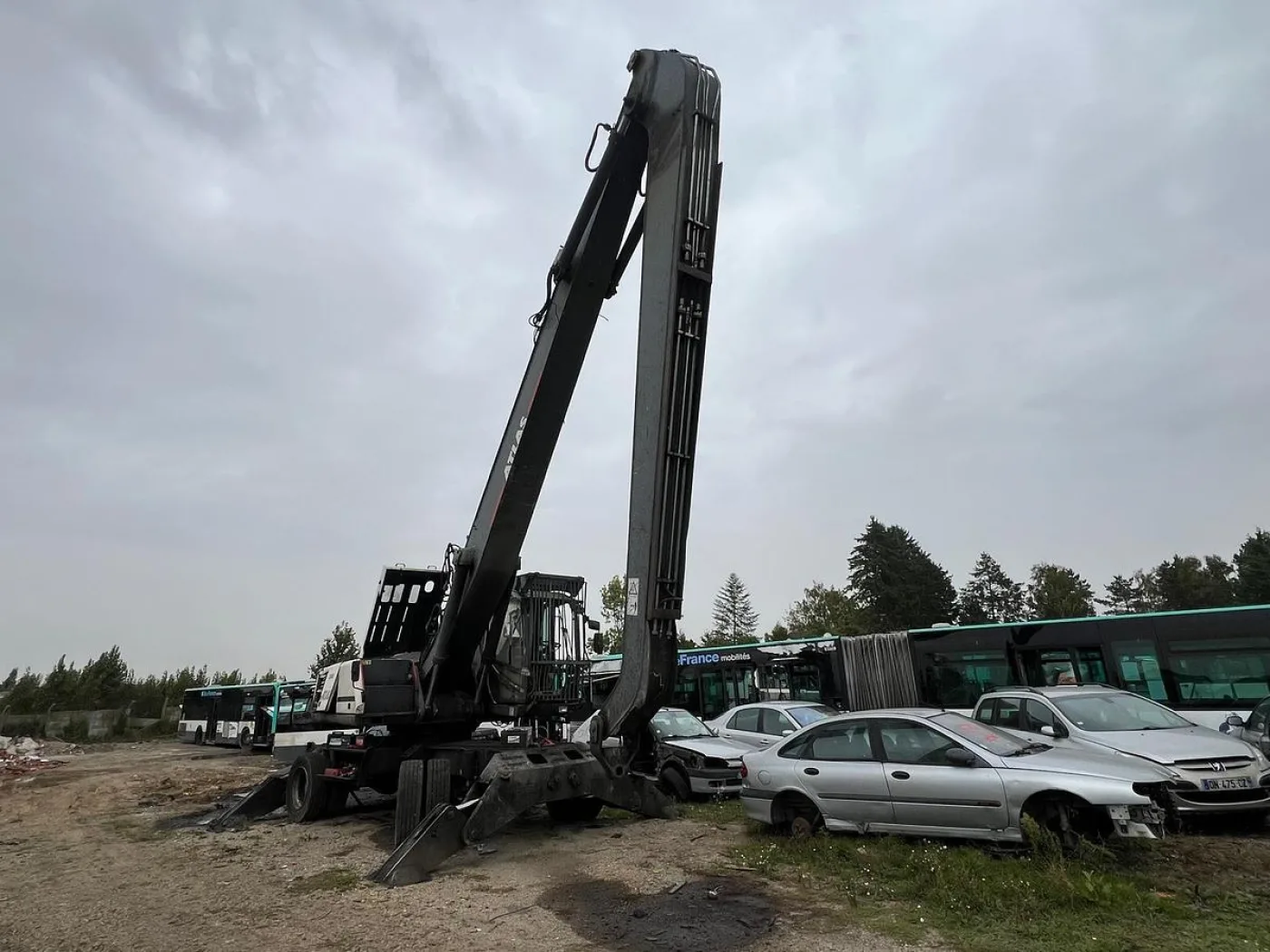 2012 Atlas 350 MH Material Handler - 2