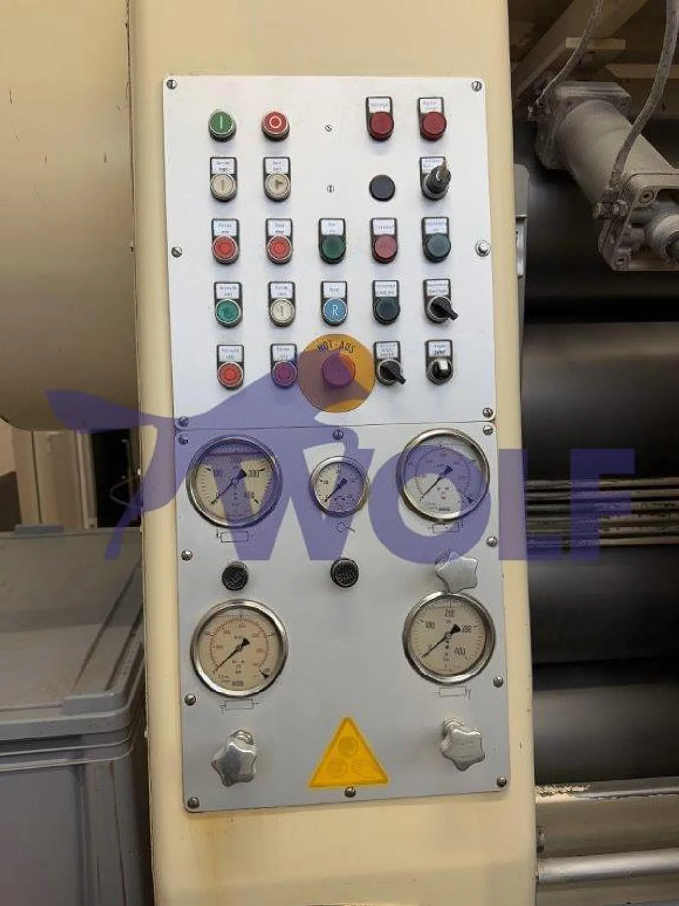 hydraulisches Fünfwalzwerk Lehmann - Type WF 20, 2000 mm Walzenbreite. - 4