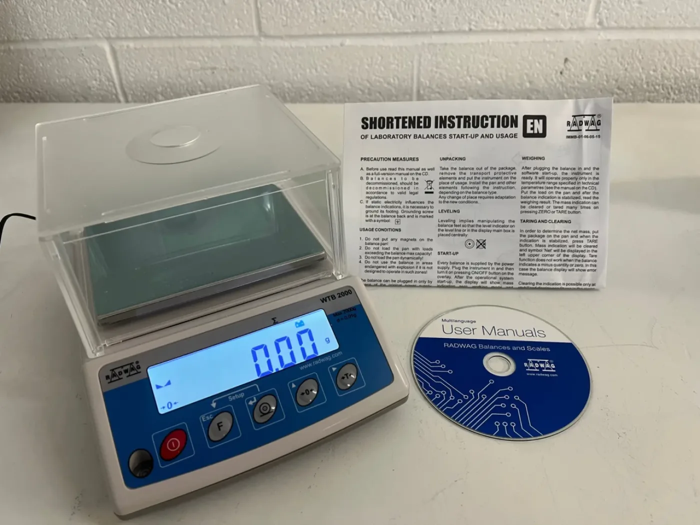 RADWAG WBT 2000 Precision Balance - 4