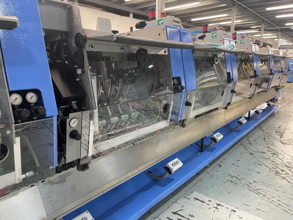 Muller Martini Prima Plus Amrys saddle stitcher