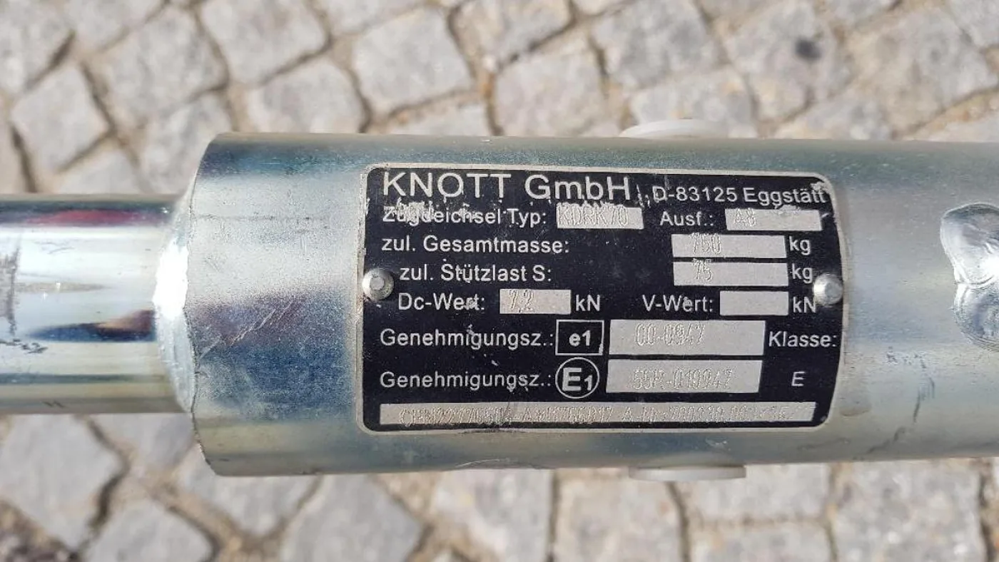 Knott 1-Achs Anhänger Chassis - 7
