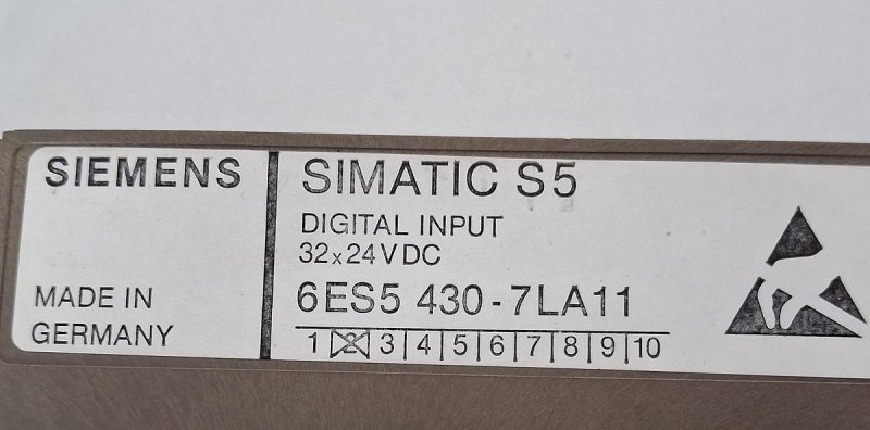 Siemens SIMATIC S5 6ES5 430-7LA11 Digital Input Module