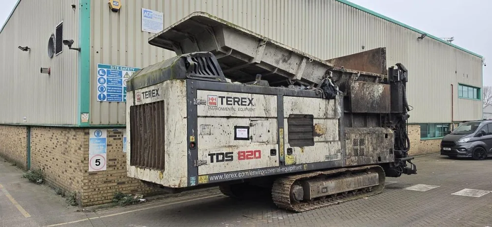 Terex TDS 830 Twin-shaft Slow-speed Shredder