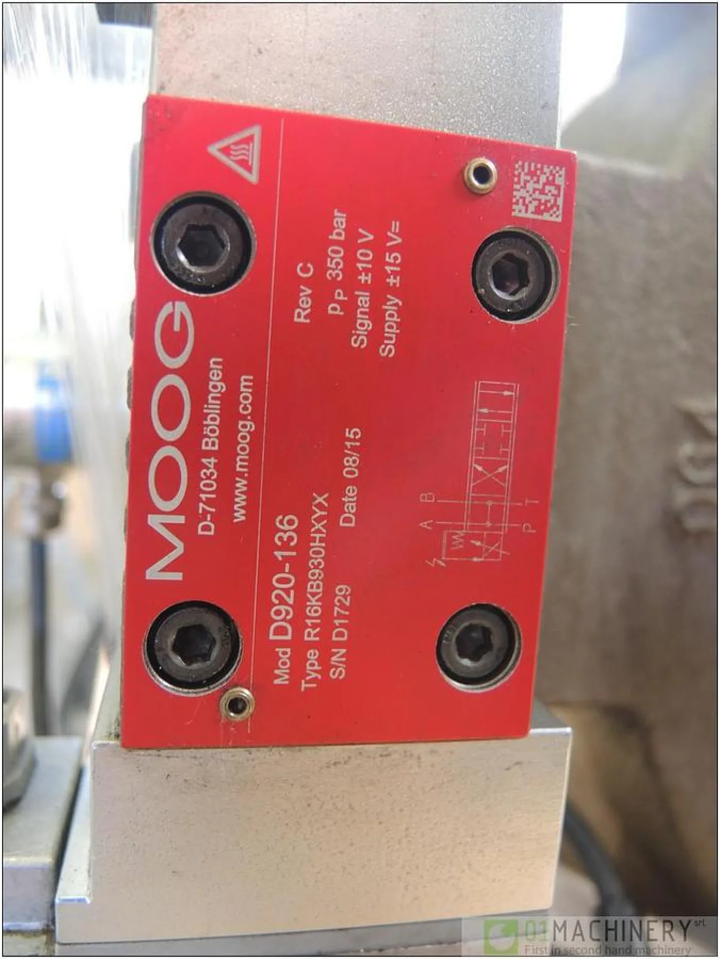 2015 MOOG HP-R18A7-RKP140TM28E AI2085 - 6