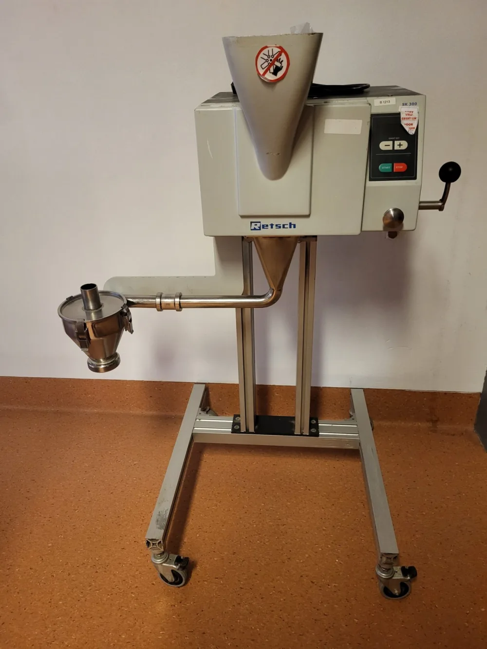 2545 - Used Retsch SK300 cross beater mill