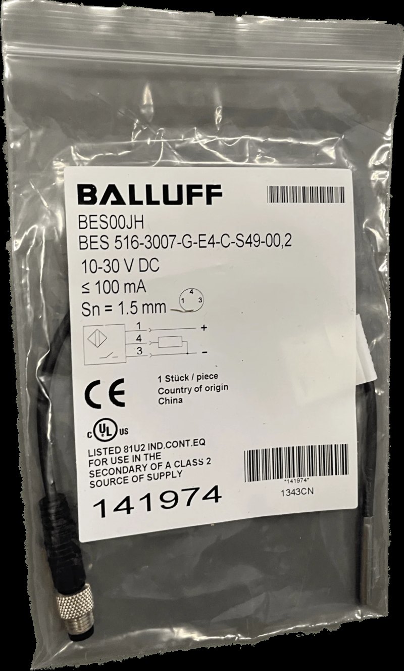 BALLUFFInduktive Standardsensoren mit Vorzugstypen BES 516-3007-G-E4-C-S49-00,2