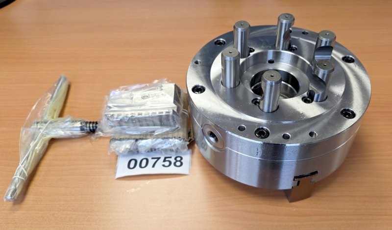 3-Backen Drehfutter BISON Typ 3544-200-5P / Stahl