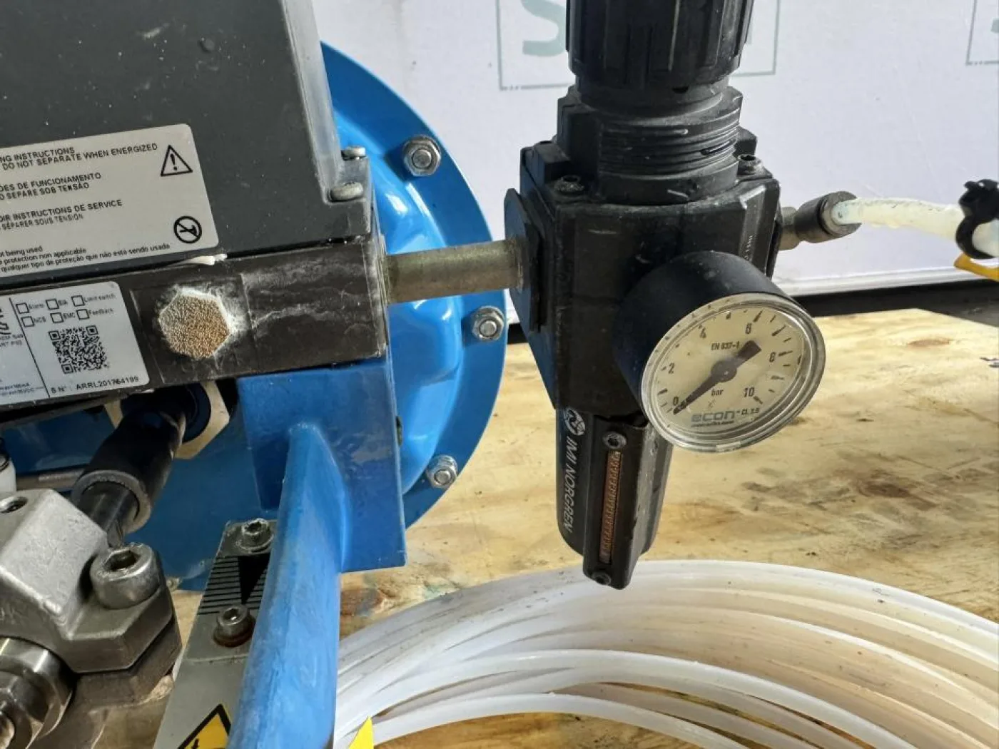 2023 ARCA Regler GmbH / Siemens Pneumatic Globe Control Valve Assembly with Smart Positioner - 6