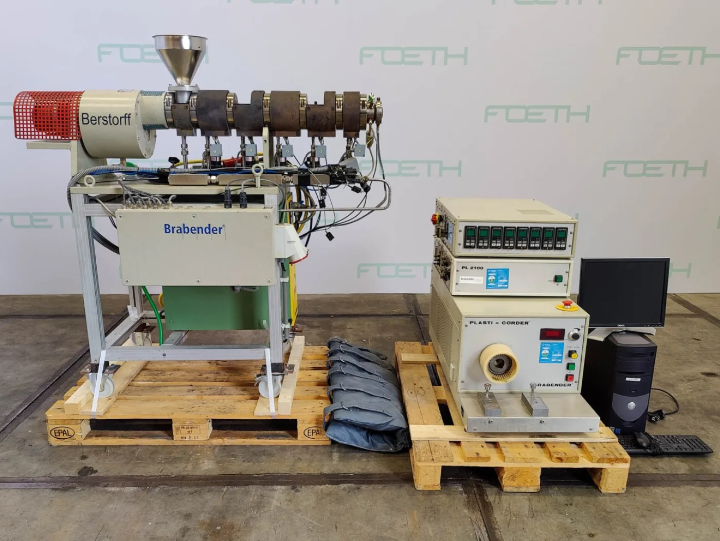 Berstorff DSE25/32D - Double screw extruder - 6