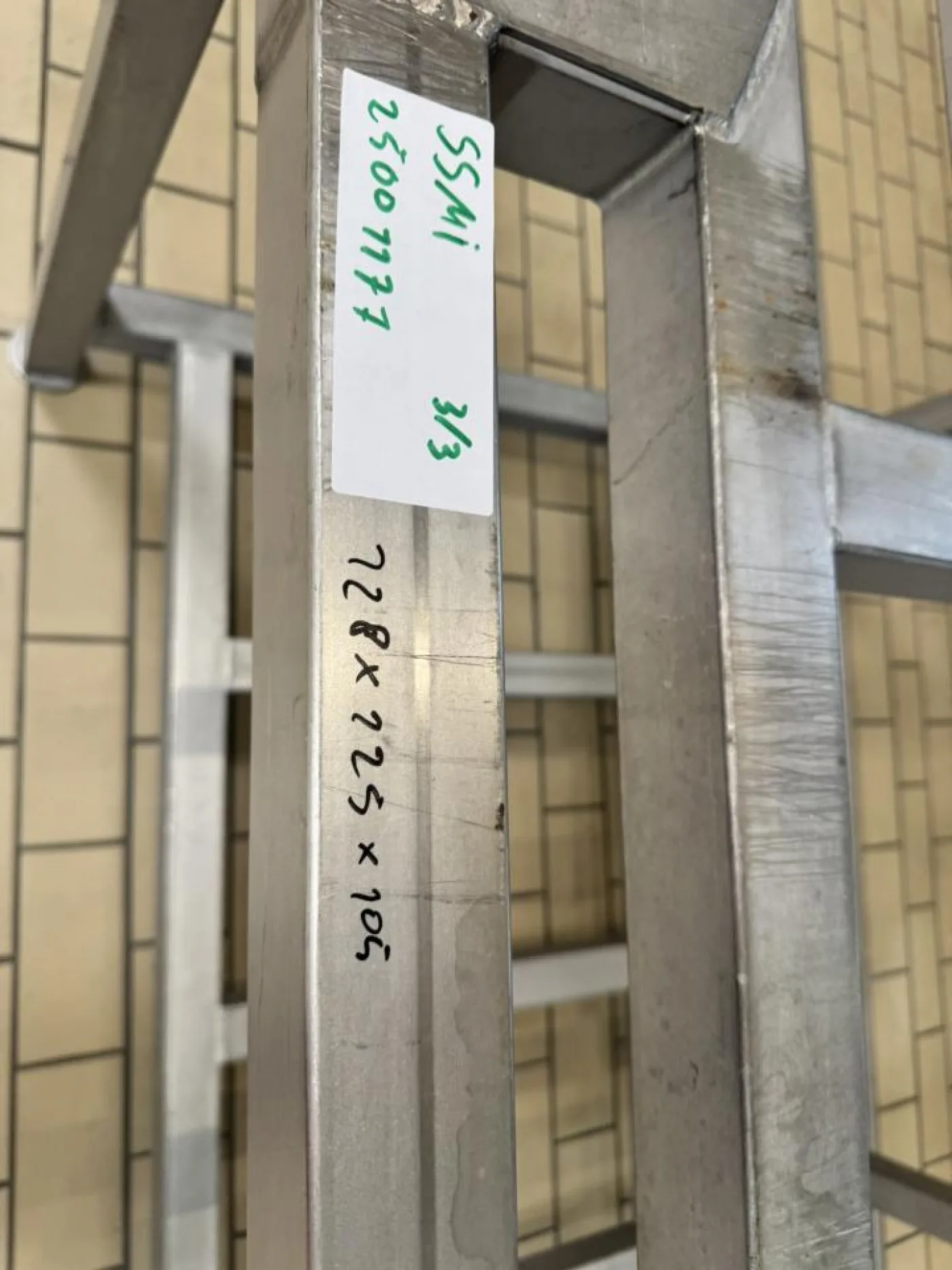 IBC stainless-steel support stand 3x - 7