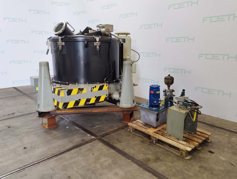 Krauss Maffei DZU 125/2,5 - Arbeitskorb centrifuge