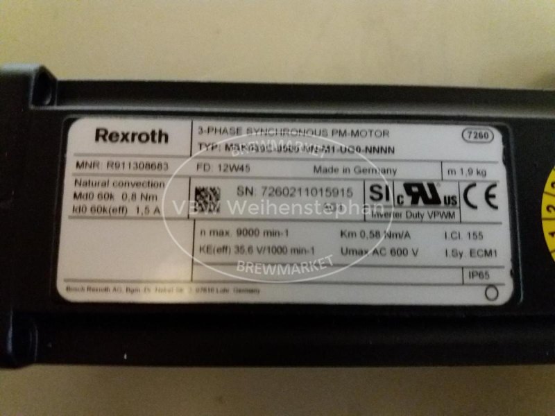 Electro servomotor