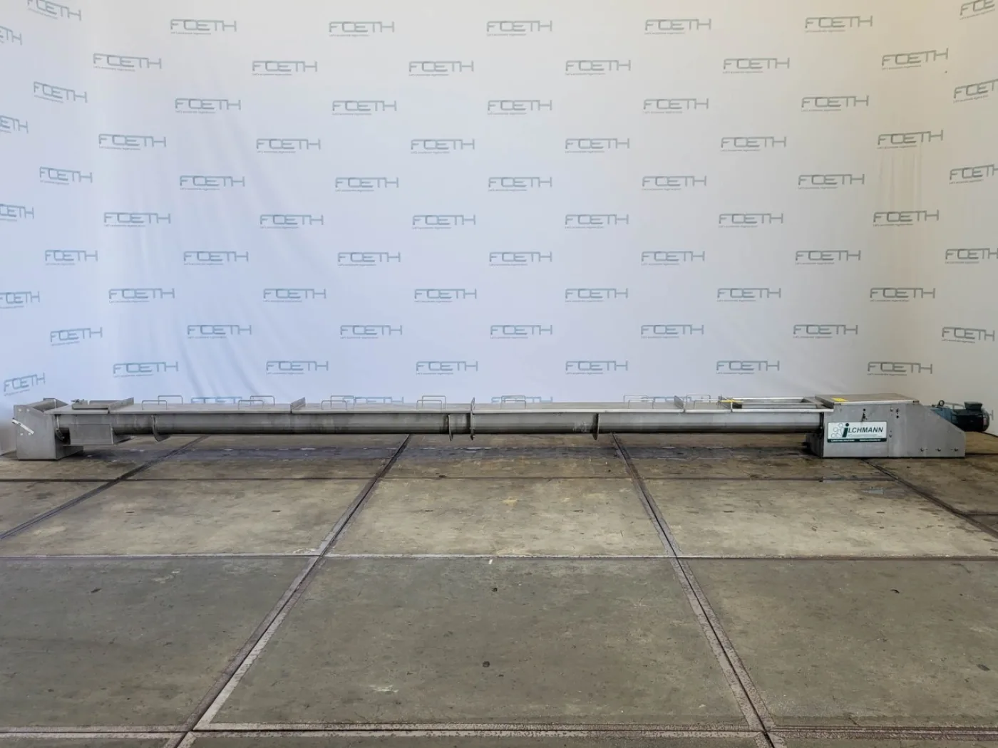 Ilchmann DTSF 2x 200x6.525 mm double screw - Horizontal screw conveyor - 7