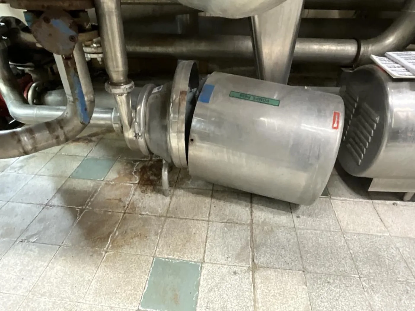 2003 Inoxpa Inoxpa PROLAC S35F Stainless Steel Kontakt Parts Centrifugal Pump - 2