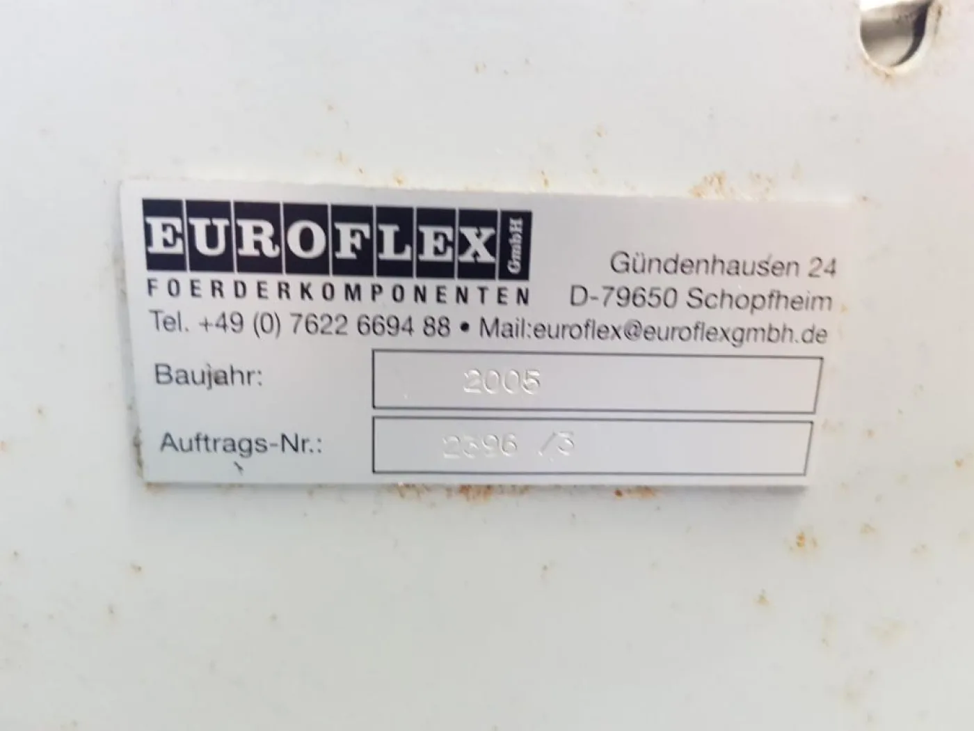 NASTRO TRASPORTATORE MOTORIZZATO AD “S” – EUROFLEX - 8