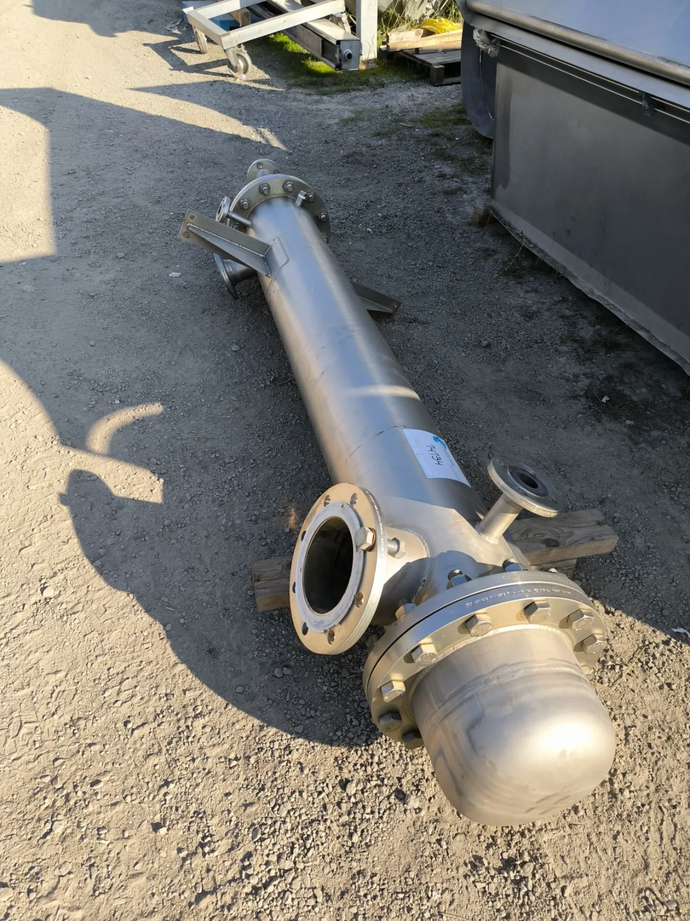 AUTALEM 4.5 M² STAINLESS STEEL TUBULAR HEAT EXCHANGER - 3
