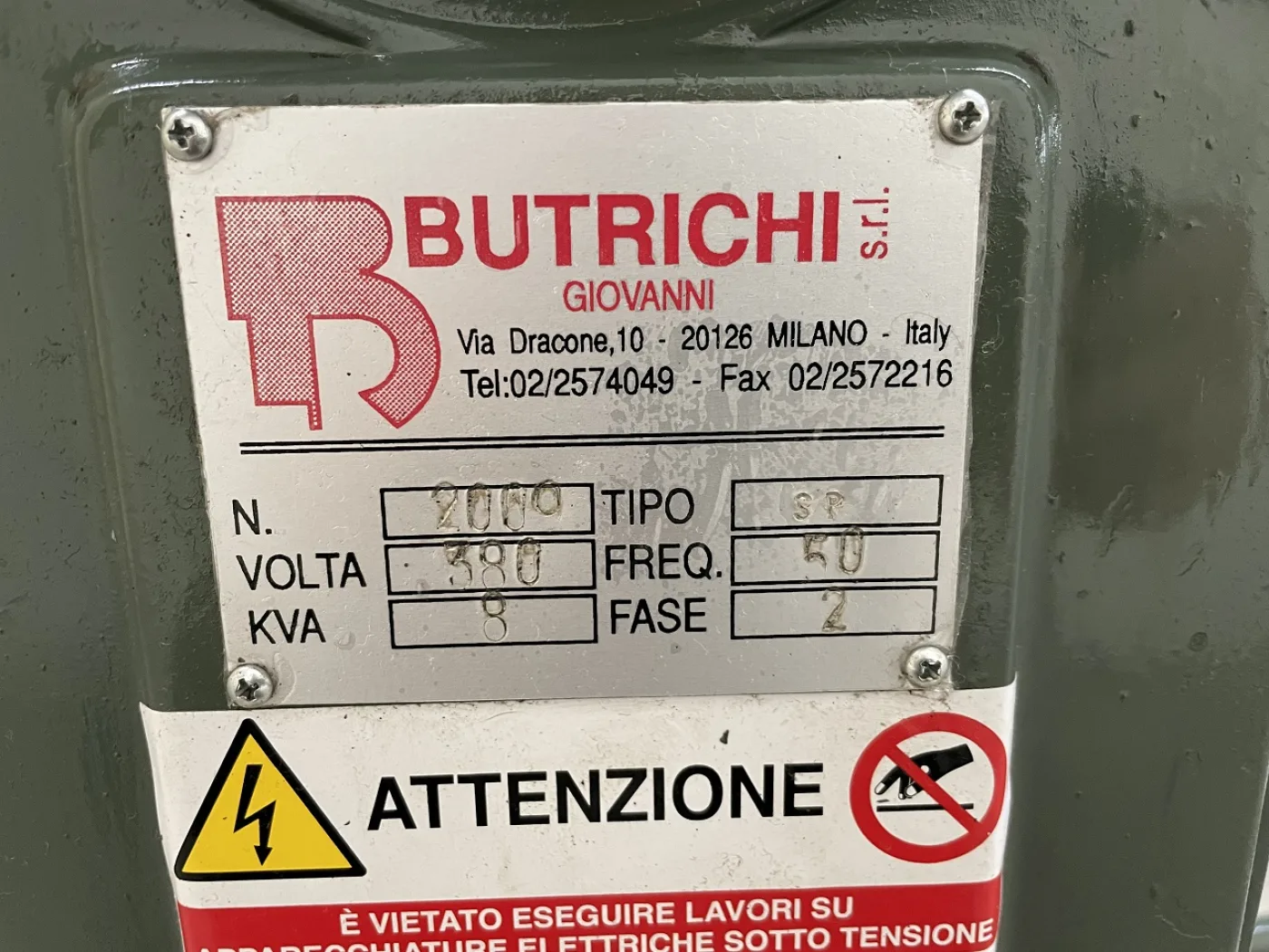 MACHINE A SOUDER PAR POINT “BUTRICHI” - 7