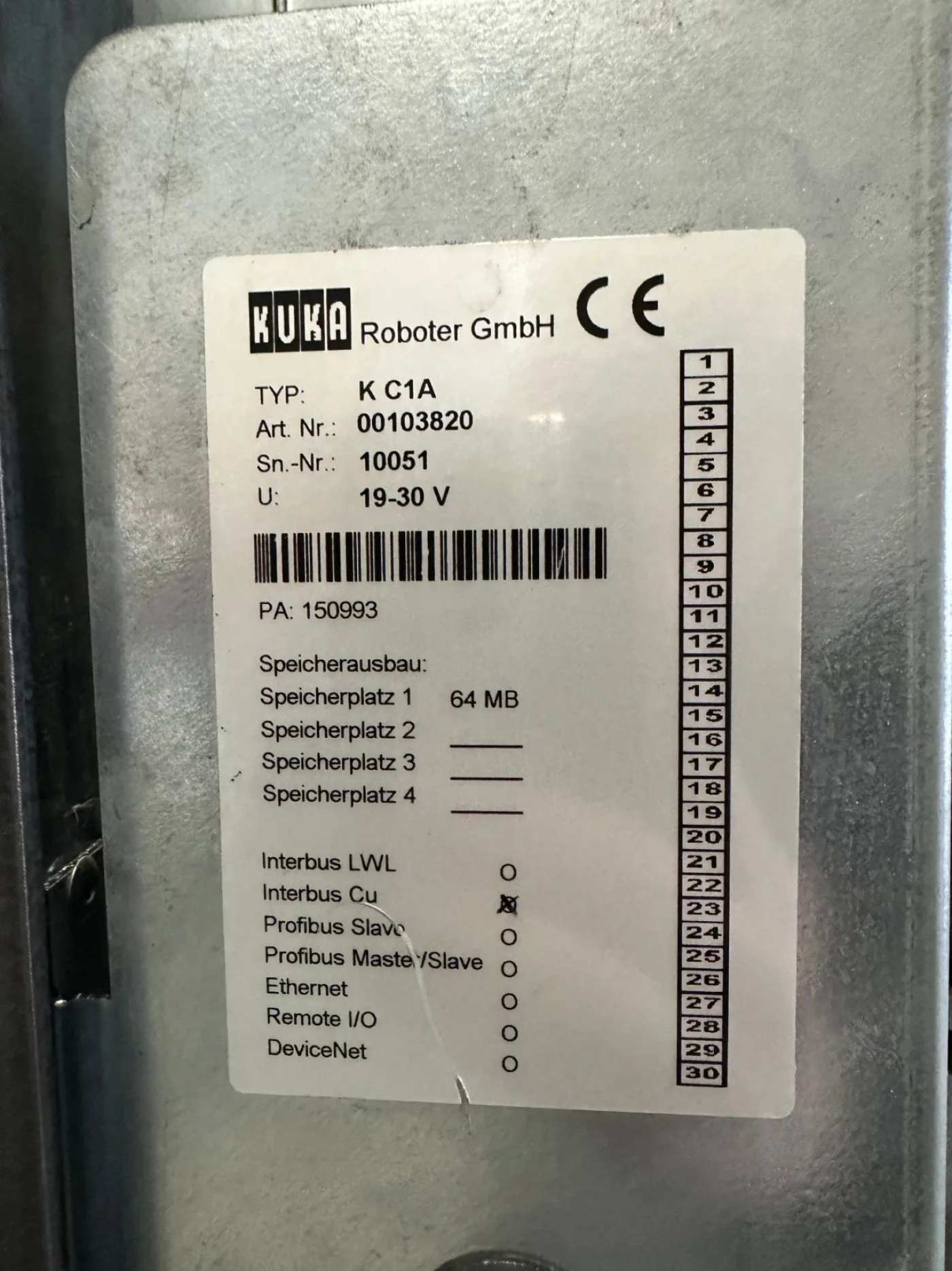 Kuka KRC1A Steuerschrank für KR350 - 5