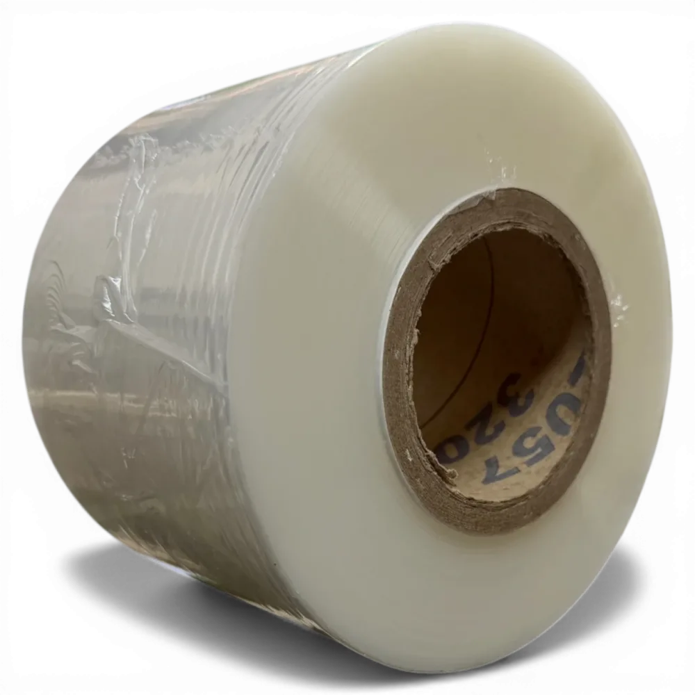 10 (Stck) x PE Stretchfolie transparent – 125 mm × 762 Lfm, 23 MY, 76 mm Kern Dynawrap, Robopac etc. Art.-Nr. 101820