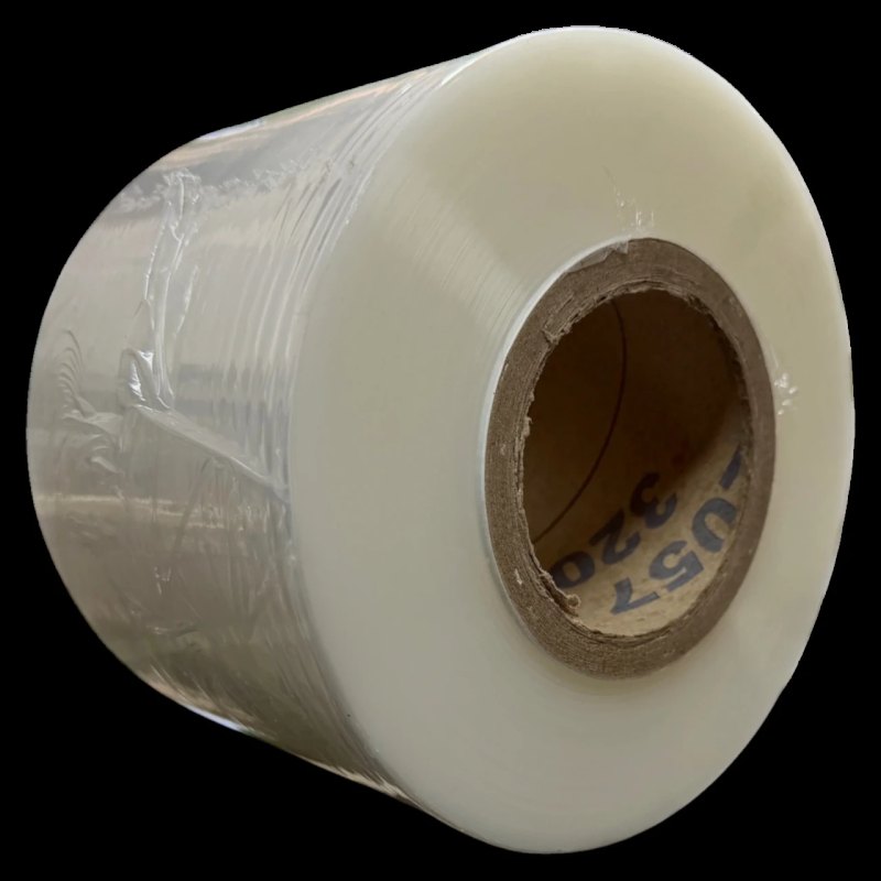 10 (Stck) x PE Stretchfolie transparent – 125 mm × 762 Lfm, 23 MY, 76 mm Kern Dynawrap, Robopac etc. Art.-Nr. 101820