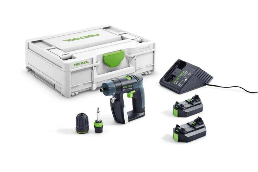 TRAPANO AVVITATORE A BATTERIA FESTOOL MOD. CXS 2,6-Plus