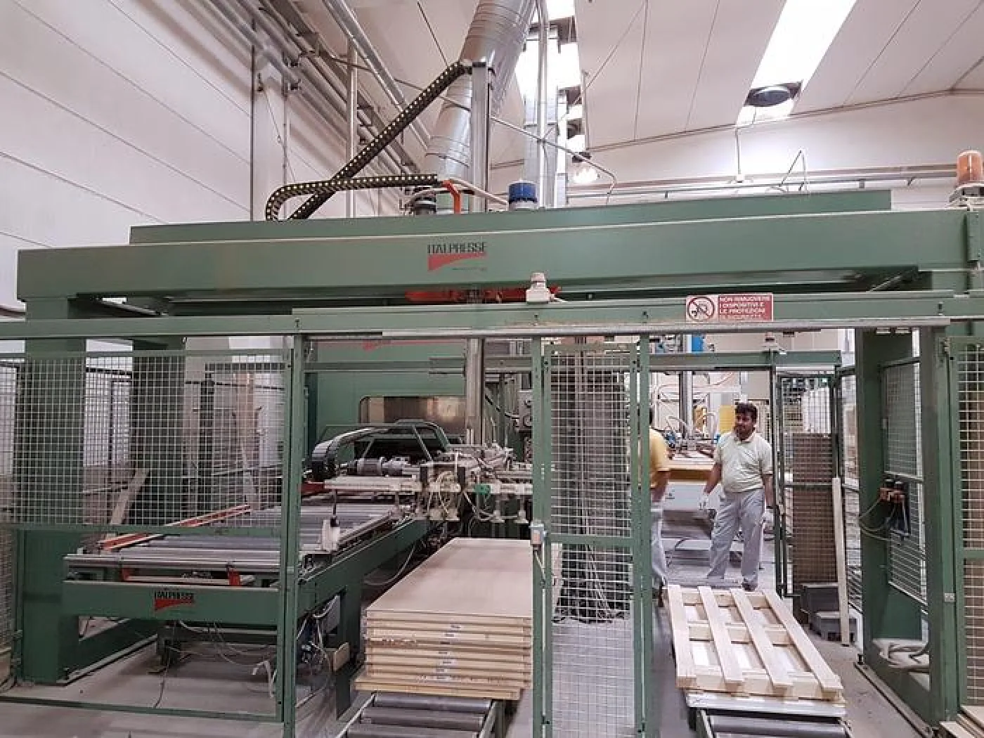 PRESSA A CICLO PER PORTE ITALPRESSE KOMPAX/6 - 6 VANI - 1