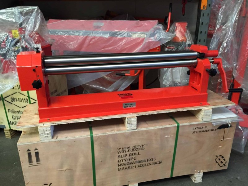 WNS Bench Bending Rolls 915mm x 50mm x 1.2mm Capacity - WNS - W. Neal Services Ltd