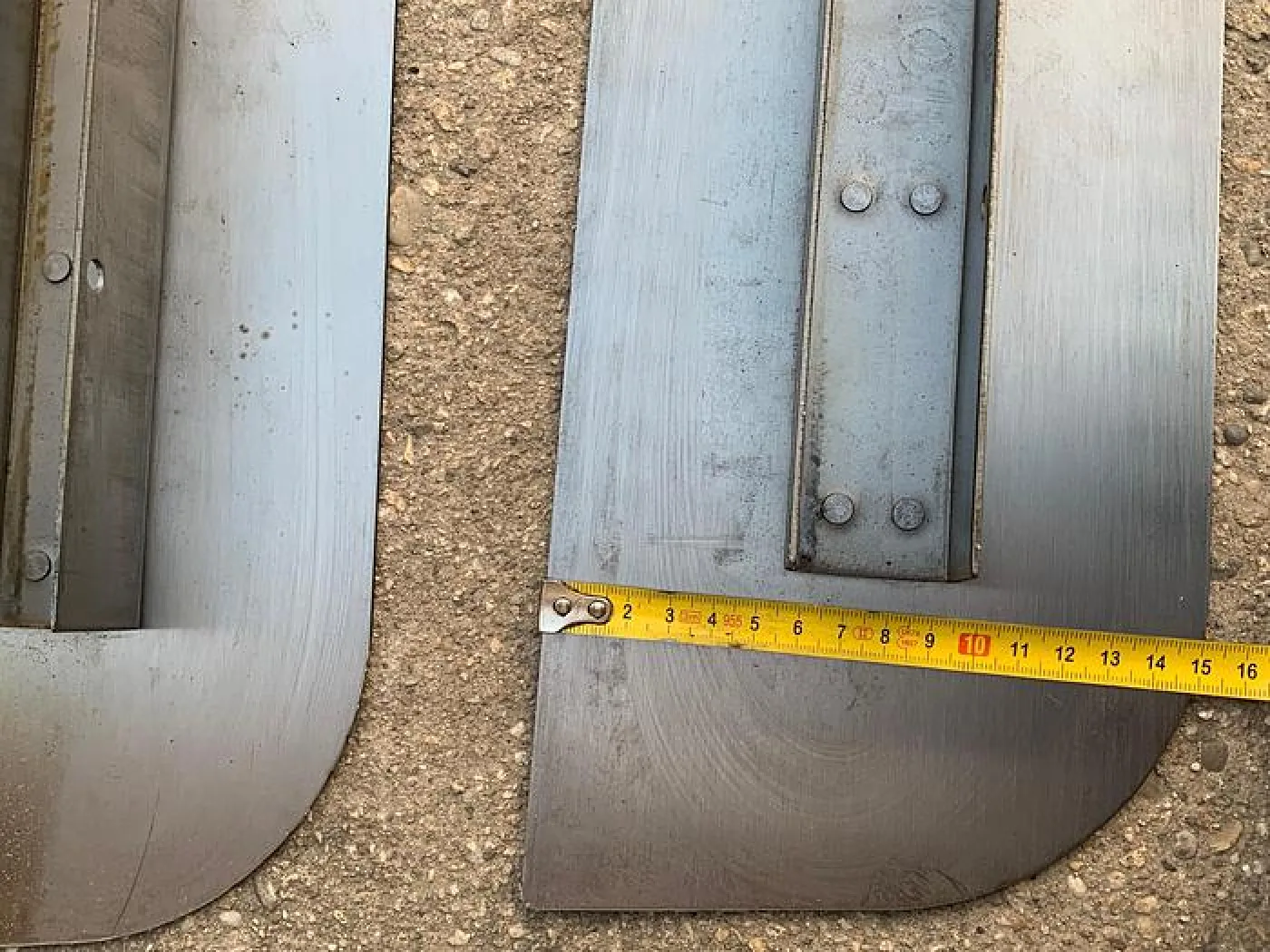Set Glättflügelsatz passend zu Dynapac BG 42E - 2