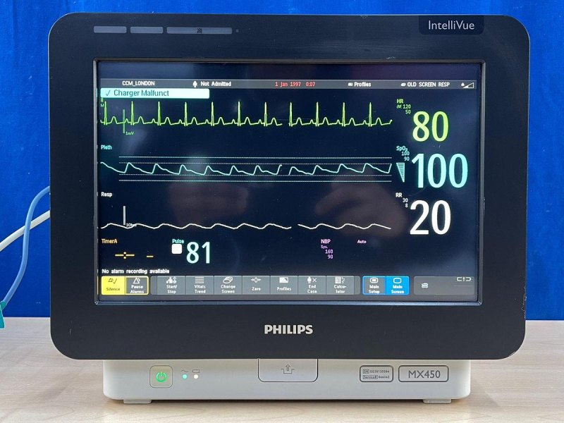 Philips IntelliVue MX 450 Patient Monitor REF-866062 YOM: 2015
