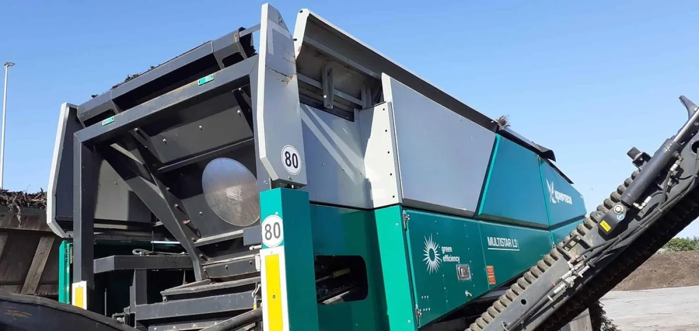 2016 Komptech Multistar L3 Mobile Star Screener - 2