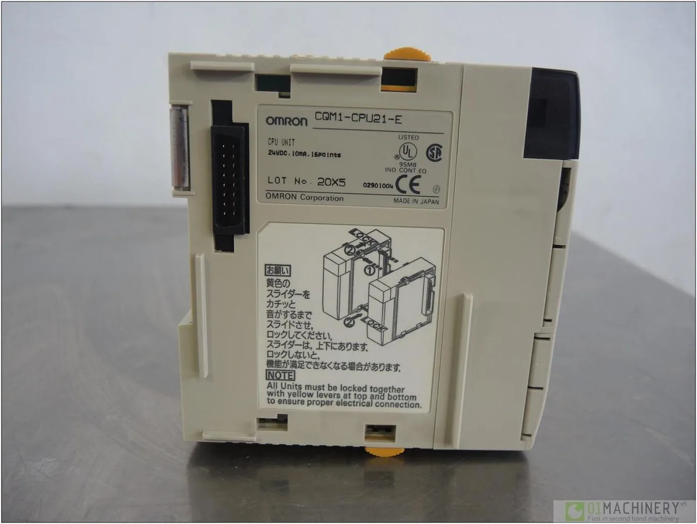 2010 OMRON CQQM1-CPU21-E AI1570 - 2