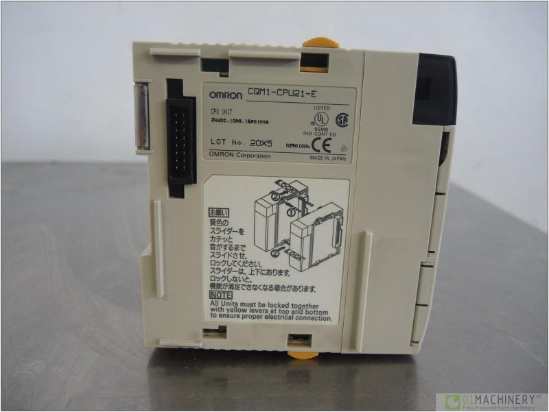 2010 OMRON CQQM1-CPU21-E AI1570