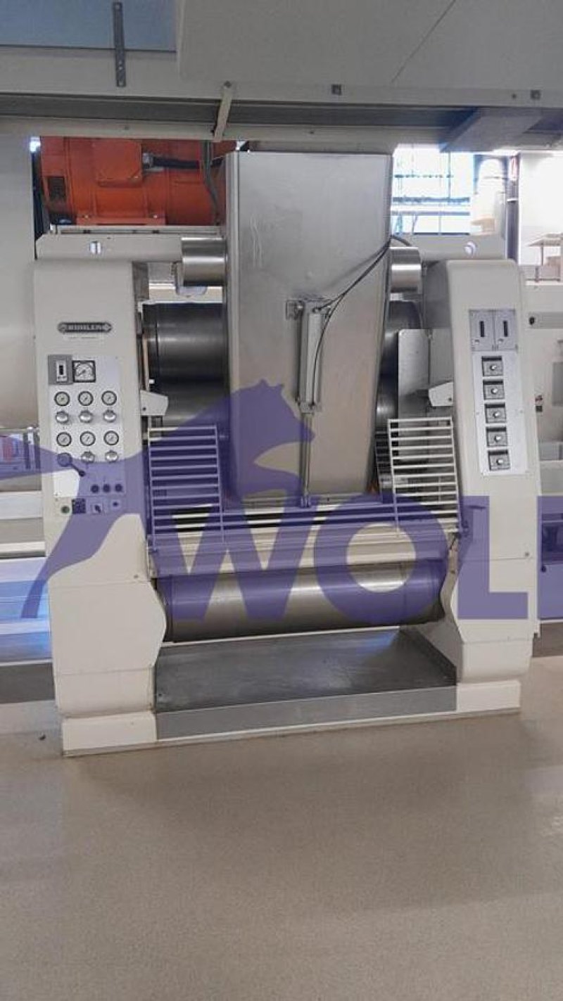 Stahl-Fünfwalzwerk BÜHLER - Type SFG-1300 mit ca. 1.300 mm Walzenbreite.