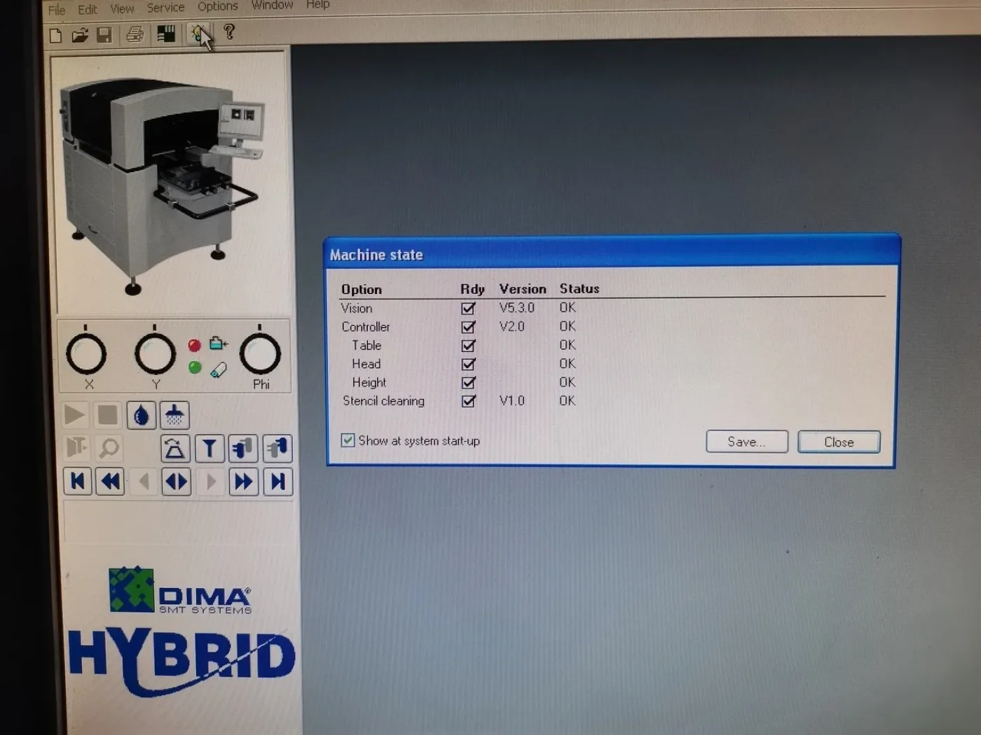 DIMA HS-100, paste printer - 3