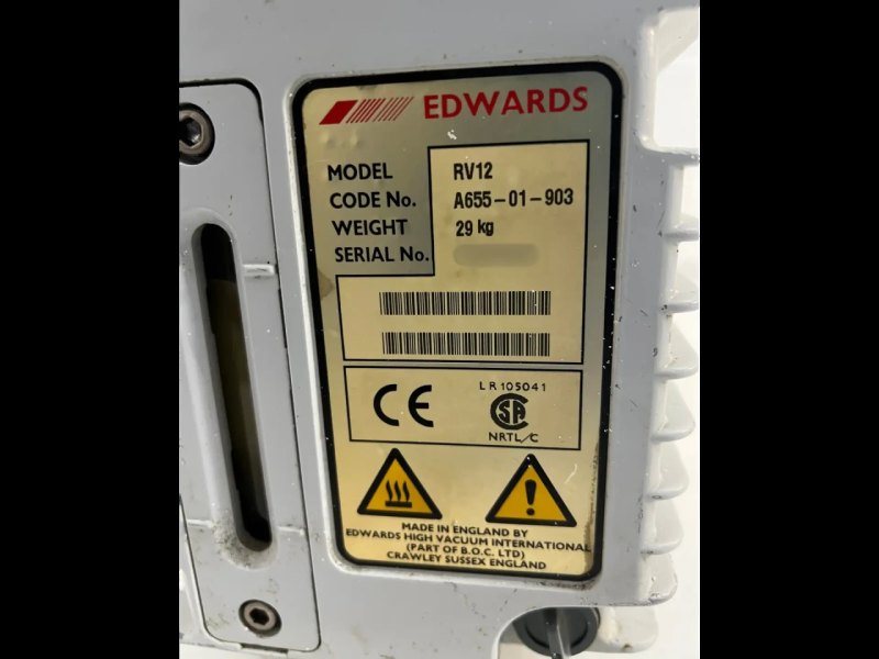 Edwards RV12 Rotary Vane Pump