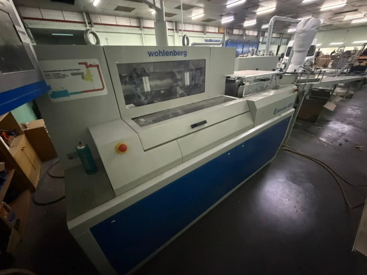 Wohlenberg Quickbinder Encuadernadora perfecta con trilateral - 5