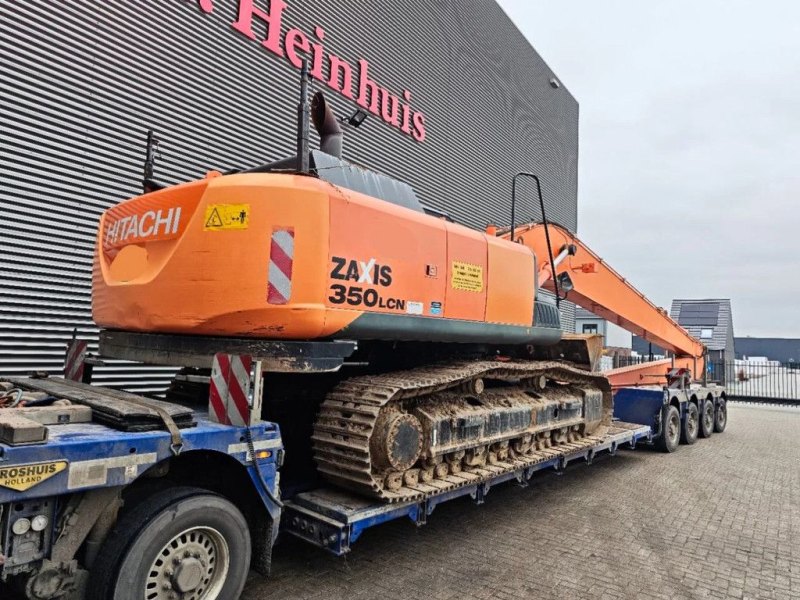 Hitachi ZX 350 LCN-5B Long Reach 22 meter Topcon Laser system!