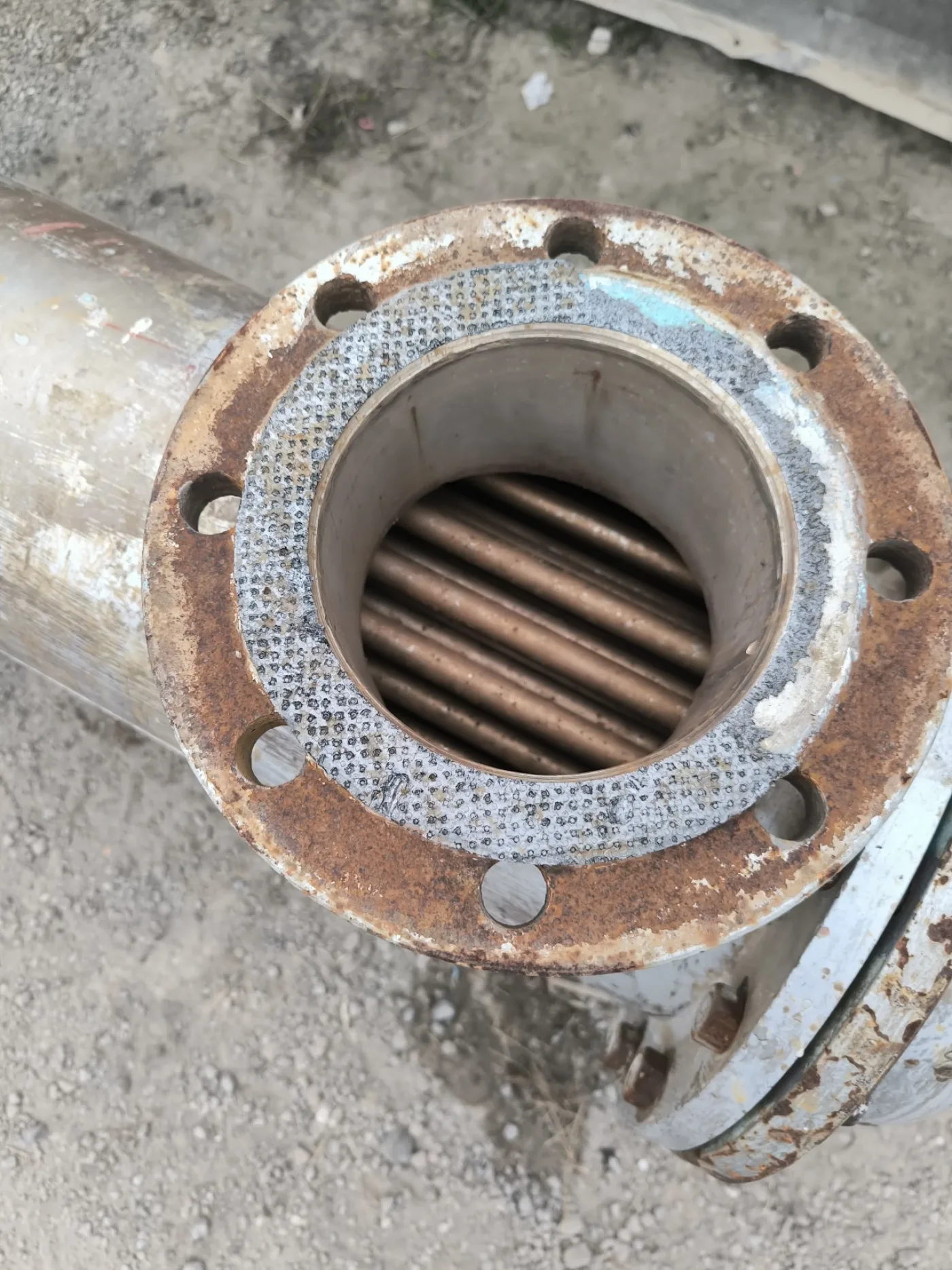 TUBULAR HEAT EXCHANGER STAINLESS STEEL 2.2 M² AGUILAR Y SALAS - 5