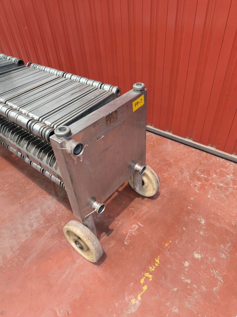 FILTER PRESS SEITZ ENZINGER NOLL 40/30 STAINLESS STEEL 316