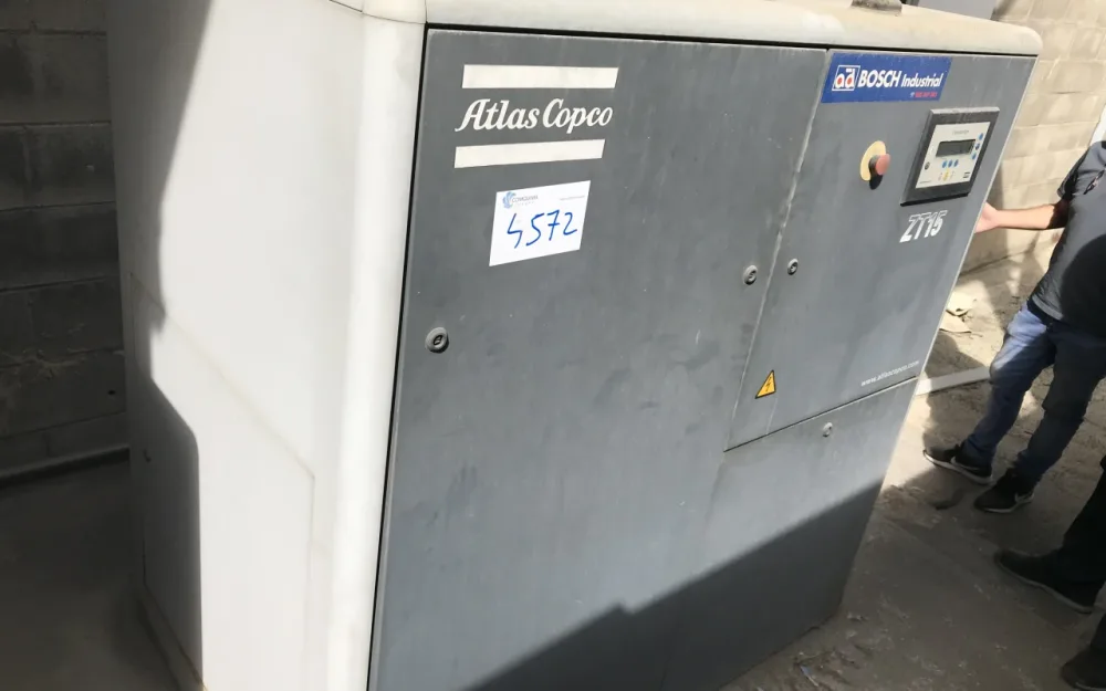 USED ATLAS COPCO 15 kW FREE OIL COMPRESSOR