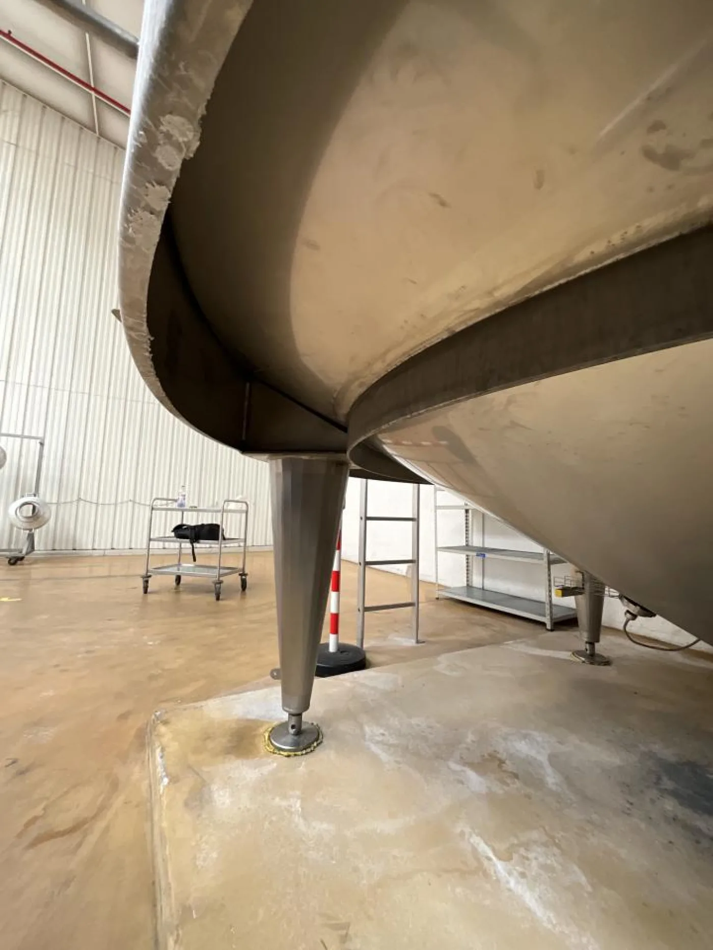2013 Goavec Engineering Goavec Engineering 27700 Litre Vertical Stainless Steel CIP Mixing Tank - Line 7 - 6