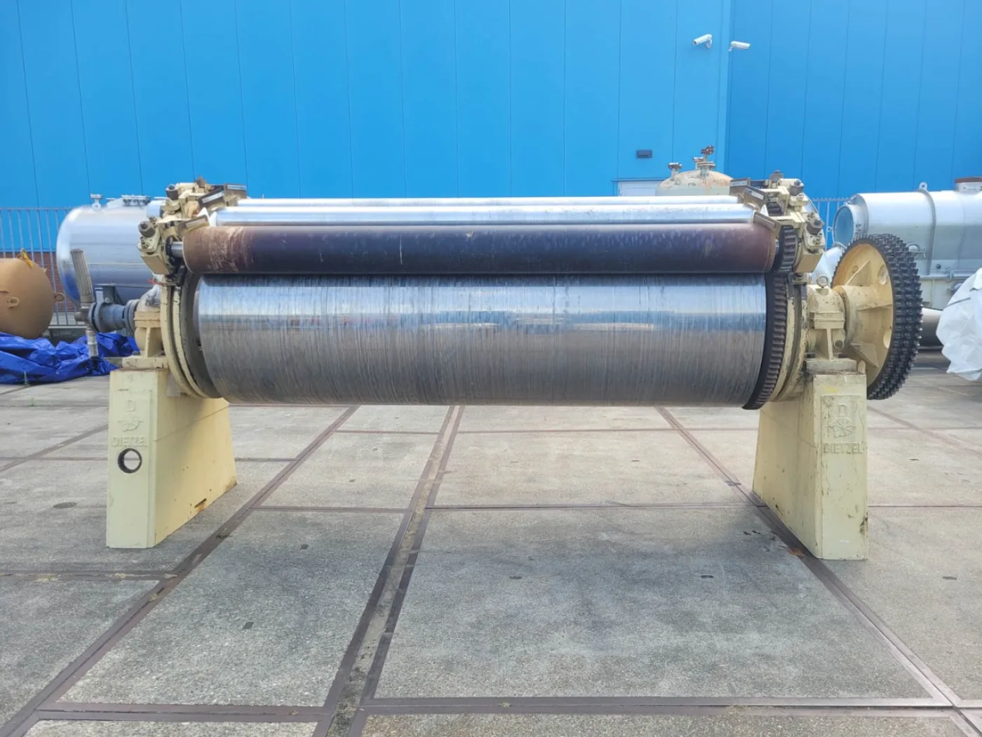 Wurm Dietzel Dia. 991x2800 mm "single drum dryer" - Roll dryer - 6