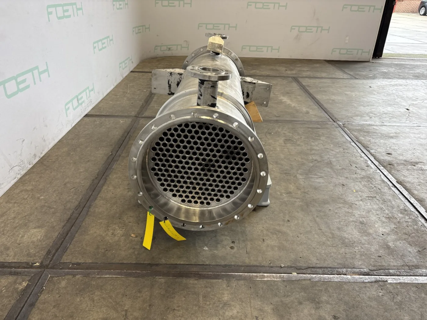 Zürcher AG Apparatebau 25 m² (tubes Hastelloy C22) - Shell and tube heat exchanger - 4