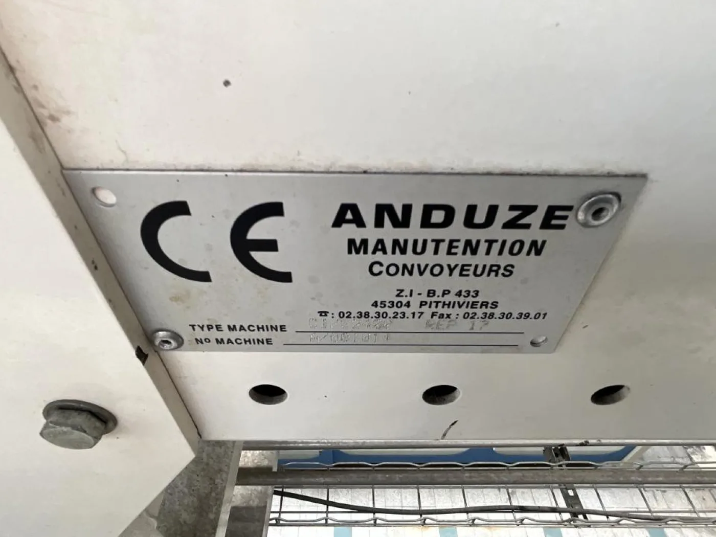 Sipac Sipac and Anduze Overhead Convoyeur Belt from Spiral Elevator to Palletiser - Line 1 - 6