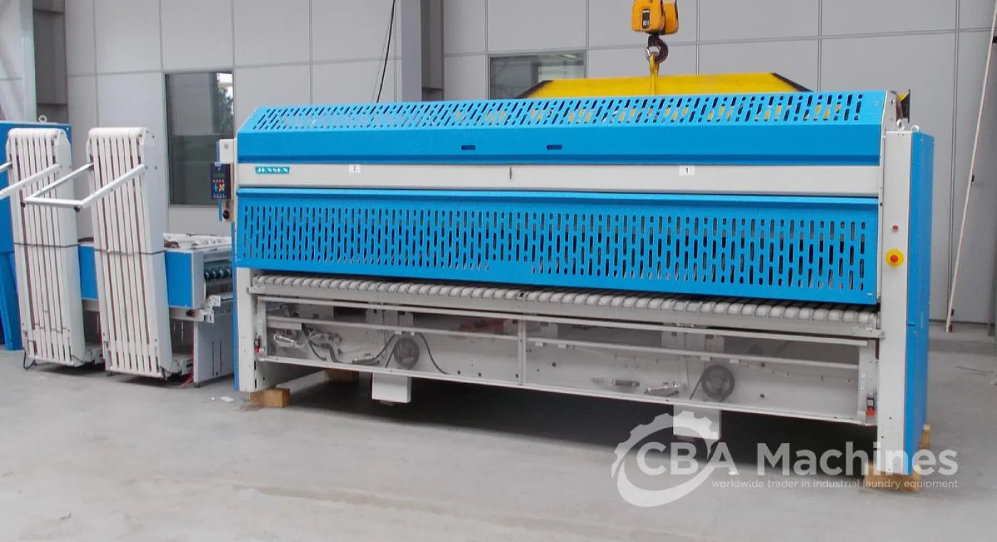 Complete Ironing Line Jensen/Lapauw 2 roll 1600 x 4000mm STEAM 2-4 lanes (839-840-841) - 8
