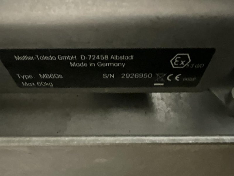 Mettler Toledo Mettler Toledo MB60S 60Kg Balance with IND890 HMI
