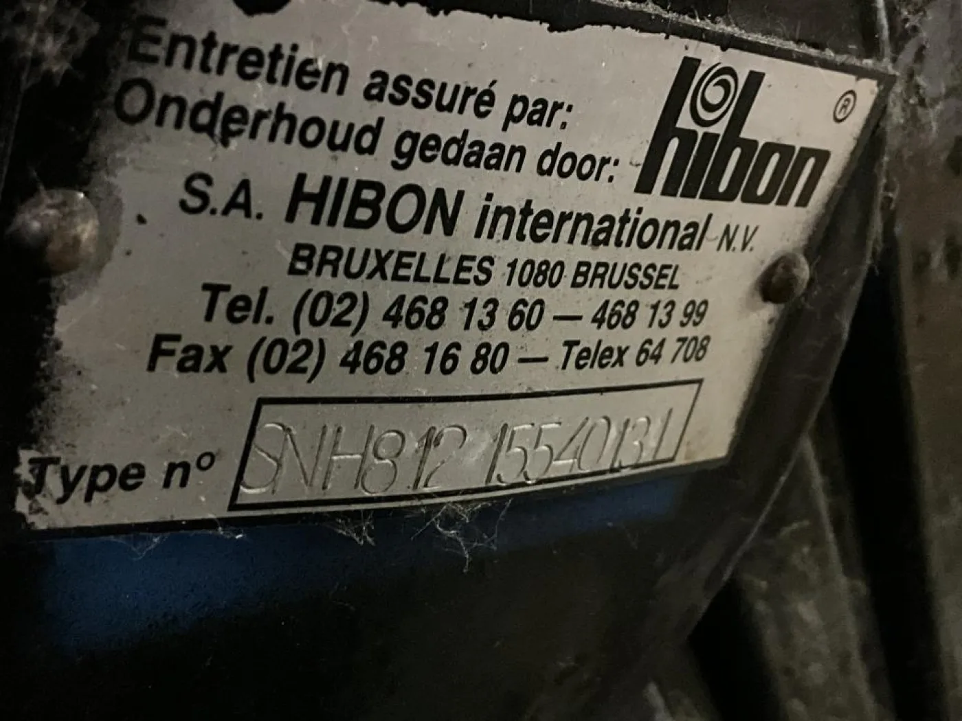 Hibon Hibon SNH812 Rotary Lobe Blower - 7