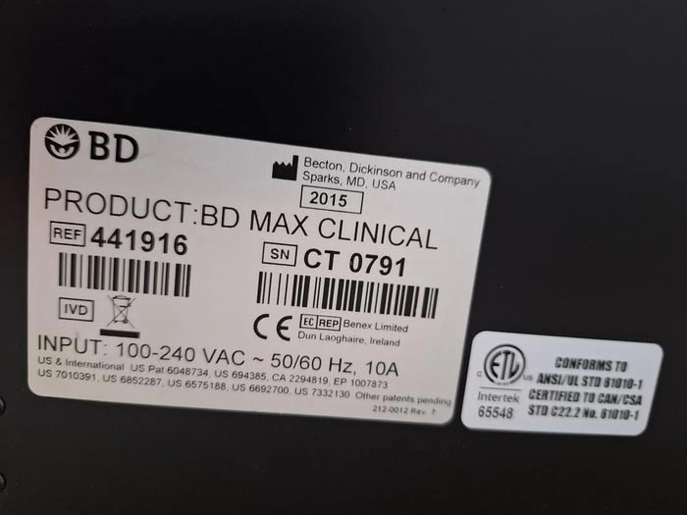 BD Max PCR Machine - 4