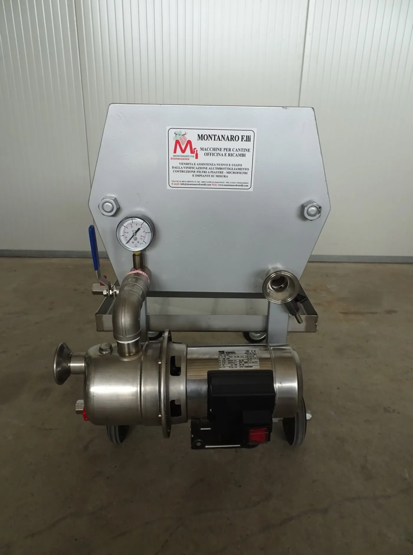 FILTER PLATES 32×32 WITH PUMP NEW MACHINE - 5