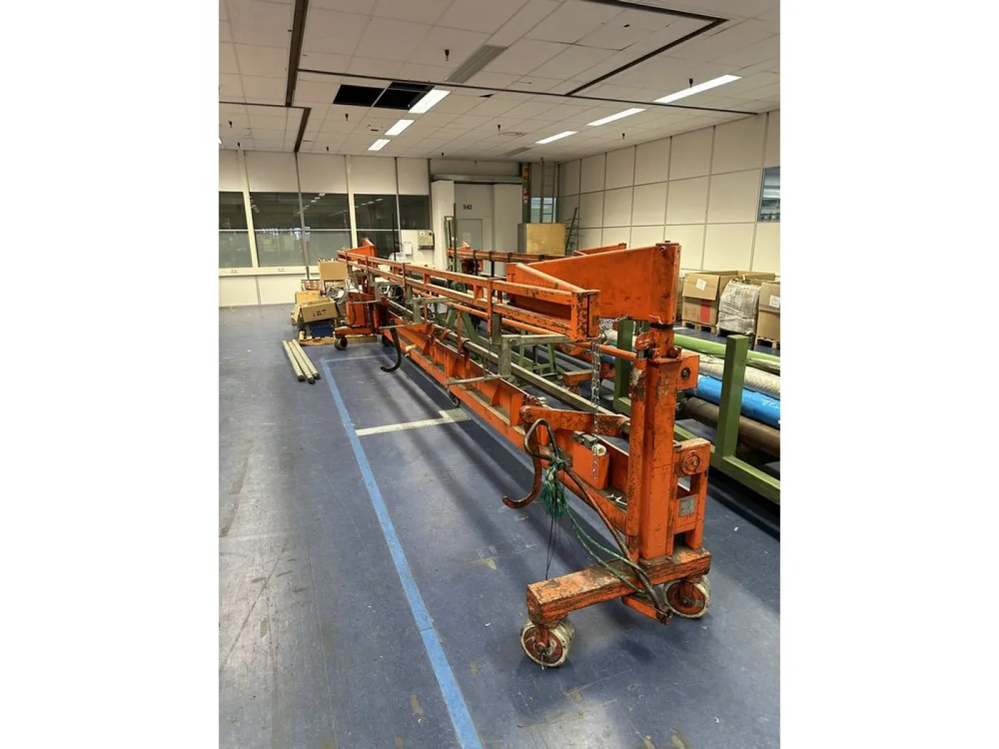 Hubtex - warp beam truck for max 213” (540 cm), type KHW-S - 3